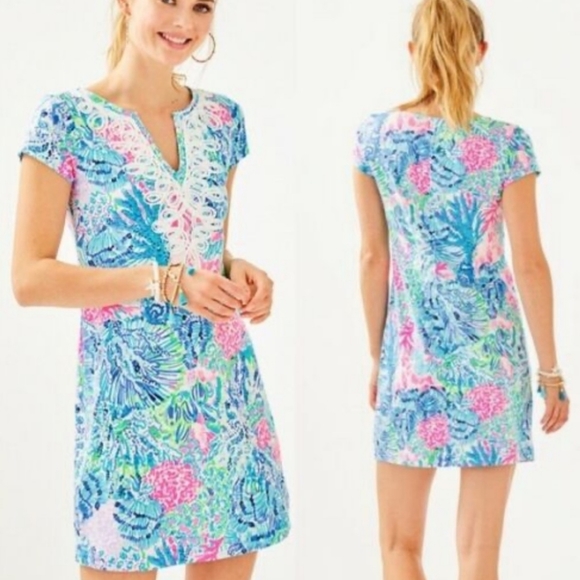 Lilly Pulitzer Dresses & Skirts - Lilly Pulitzer Brewster Dress Multi Sink Or Swim, Sz M